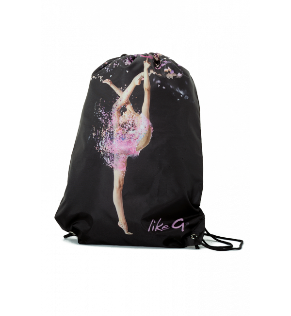 Sac à liens coulissants noir Like G