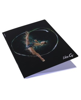 Cahier A4 GR (plusieurs couleurs) gymnaste Like G