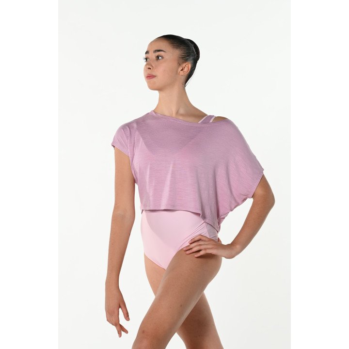 TEE SHIRT ELIO en viscose élasthanne